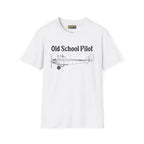 Old School Pilot - T-Shirt - gifts - WWII warbird t-shirt