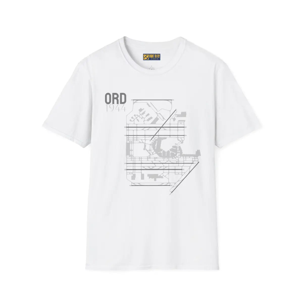 ORD Chicago O’Hare International - 1944 - Tee - T-Shirt - Gifts for pilots - Aviation apparel