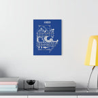 ORD - Chicago O’Hare International Acrylic Print - Home Decor - Pilot gifts - WWII warbird t-shirt