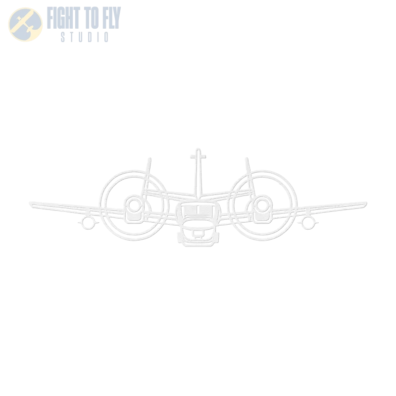 OV-1 Die Cut Metal Wall Art - Sign - Pilot gifts - WWII warbird t-shirt