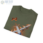 P-3 Orion Comic Style T-Shirt - Pilot gifts - WWII warbird t-shirt