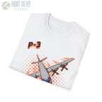 P-3 Orion Comic Style T-Shirt - Pilot gifts - WWII warbird t-shirt