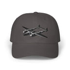 P-38 - Black - Hats - Pilot gifts - WWII warbird t-shirt