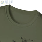 P-38 Lightning “Formation Flight” WWII T-Shirt - Pilot gifts - warbird t-shirt