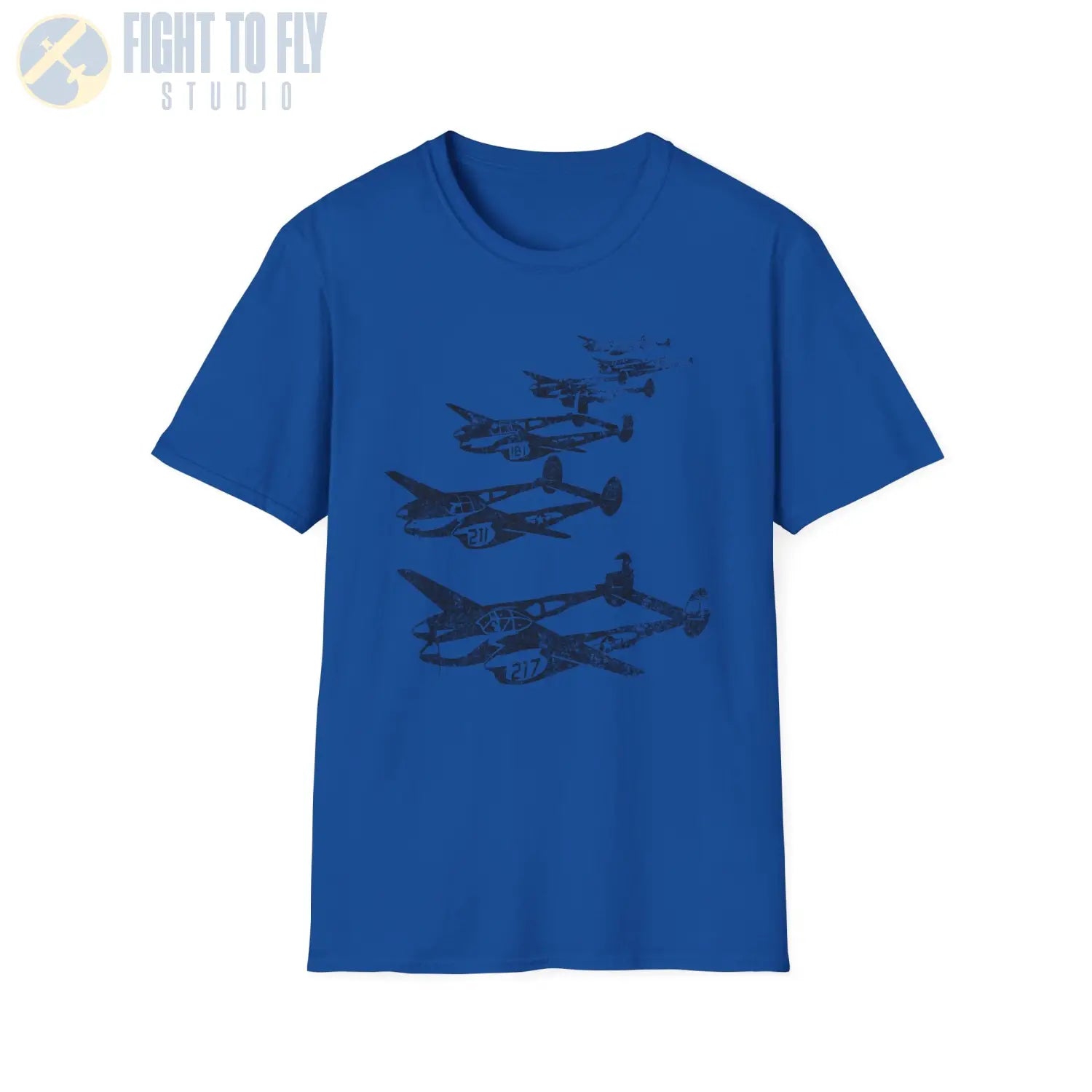 P-38 Lightning “Formation Flight” WWII T-Shirt - Pilot gifts - warbird t-shirt