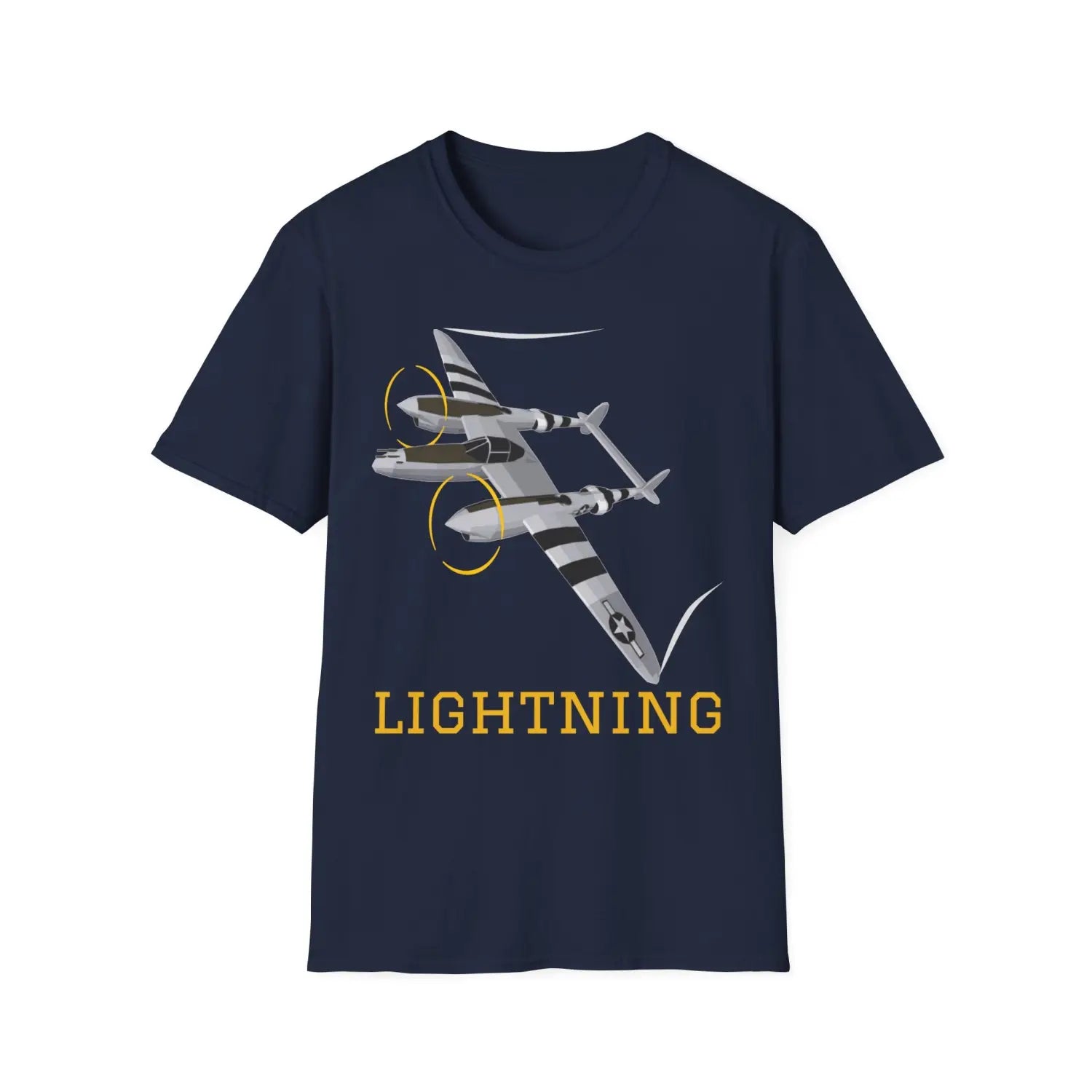P-38 Lightning Premium T-Shirt - Pilot gifts - WWII warbird t-shirt