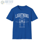 P-38 Lightning - T-Shirt - Pilot gifts - WWII warbird t-shirt