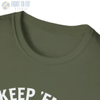 P-38 “Keep ’Em Flying!” - T-Shirt - Pilot gifts - WWII warbird t-shirt