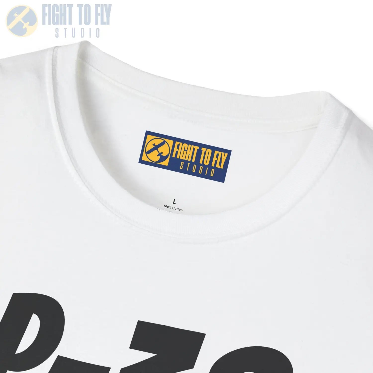 P-38 Lightning Side Profile T-Shirt - Pilot gifts - WWII warbird t-shirt
