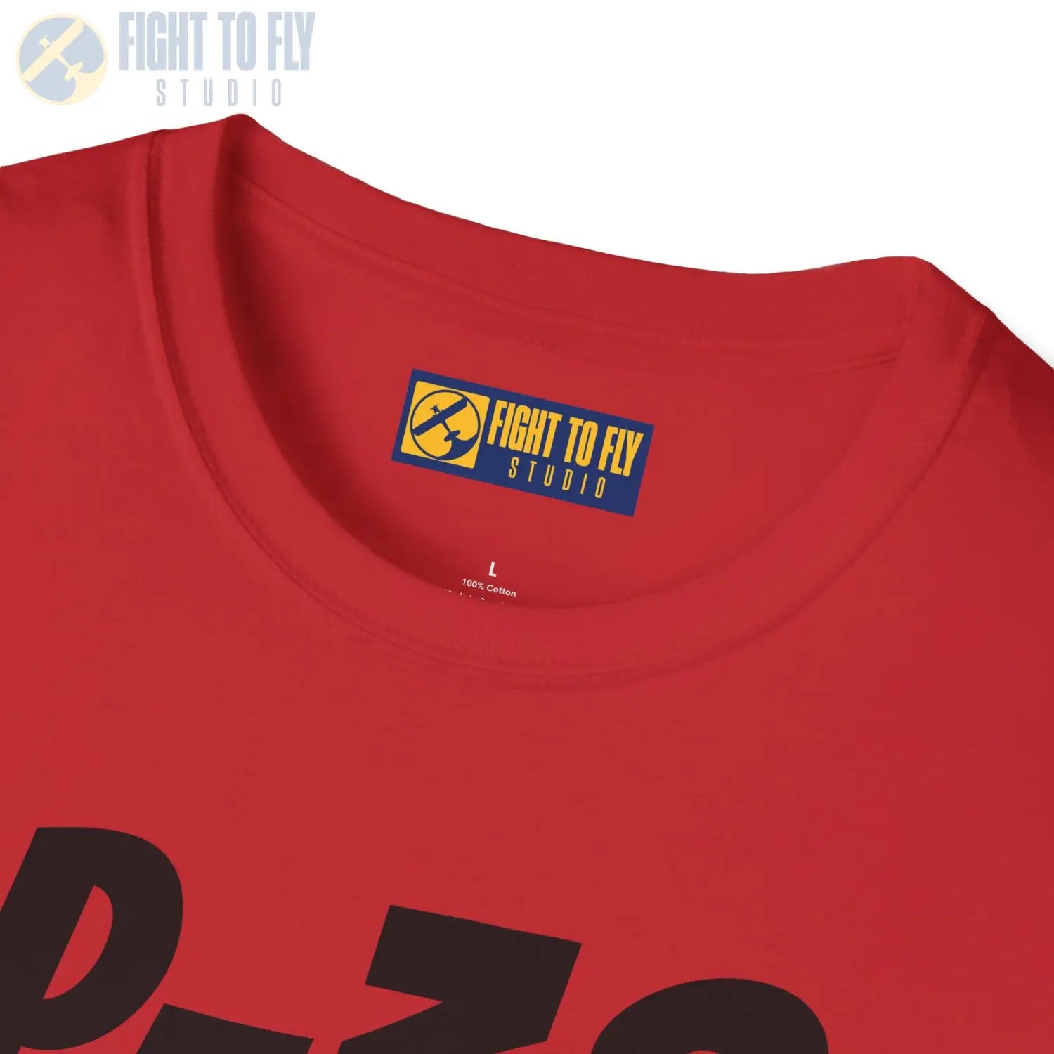 P-38 Lightning Side Profile T-Shirt - Pilot gifts - WWII warbird t-shirt