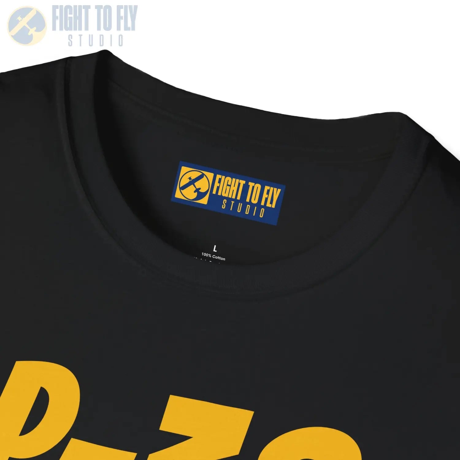 P-38 Lightning Side Profile T-Shirt - Pilot gifts - WWII warbird t-shirt