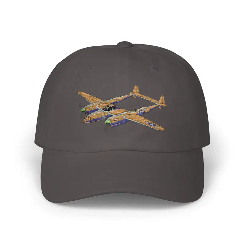 P-38 WWII Fighter Plane Warbird Hat - Hats - Pilot gifts - warbird t-shirt