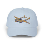 P-38 WWII Fighter Plane Warbird Hat - Hats - Pilot gifts - warbird t-shirt