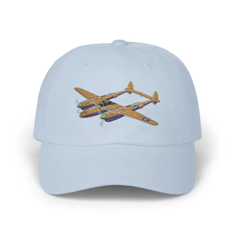 P-38 WWII Fighter Plane Warbird Hat - Hats - Pilot gifts - warbird t-shirt