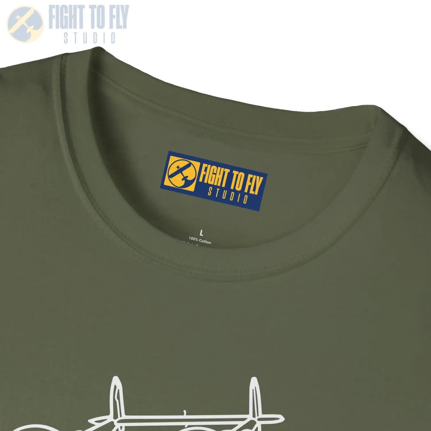 P-38J Lightning In-Flight T-Shirt - Pilot gifts - WWII warbird t-shirt