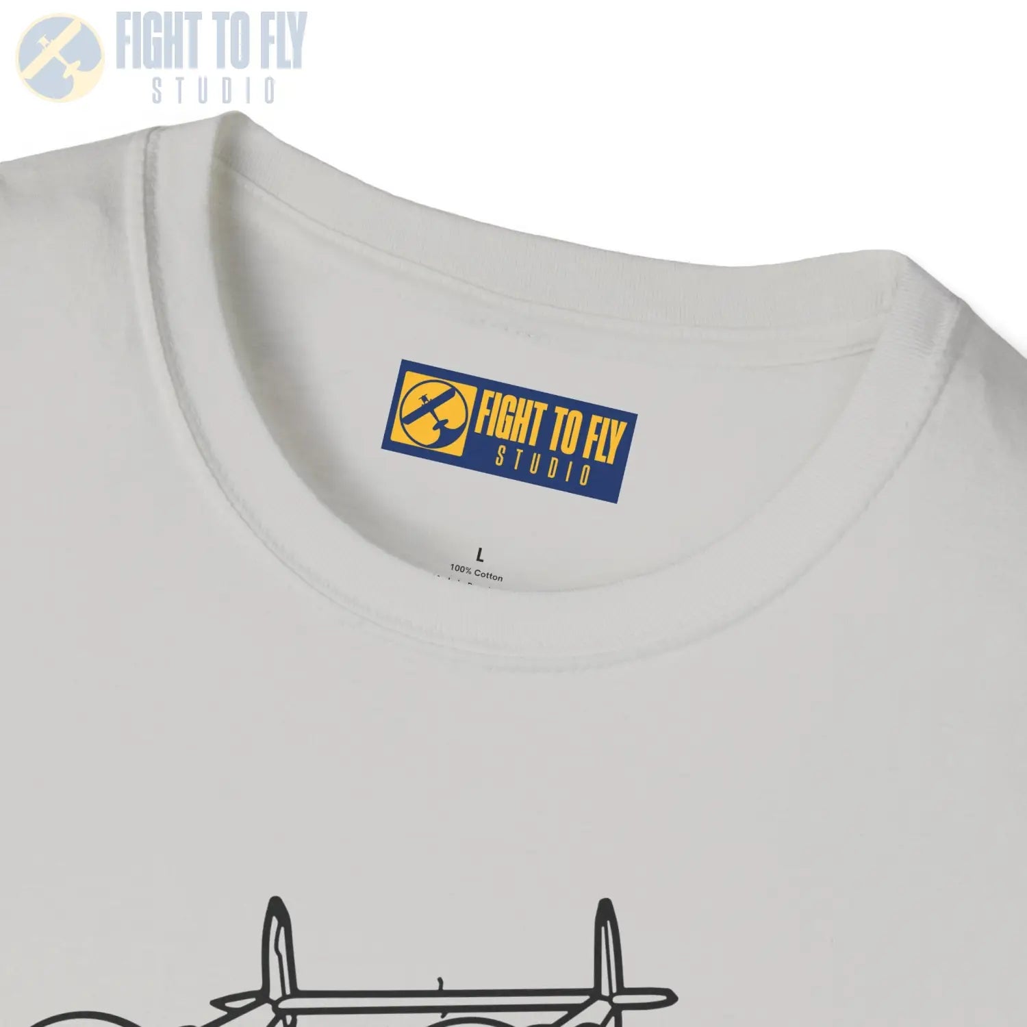 P-38J Lightning In-Flight T-Shirt - Pilot gifts - WWII warbird t-shirt