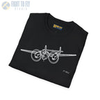 P-38J Lightning In-Flight T-Shirt - Pilot gifts - WWII warbird t-shirt