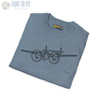 P-38J Lightning In-Flight T-Shirt - Pilot gifts - WWII warbird t-shirt