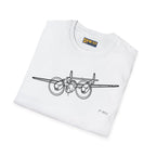 P-38J Lightning In-Flight T-Shirt - Pilot gifts - WWII warbird t-shirt