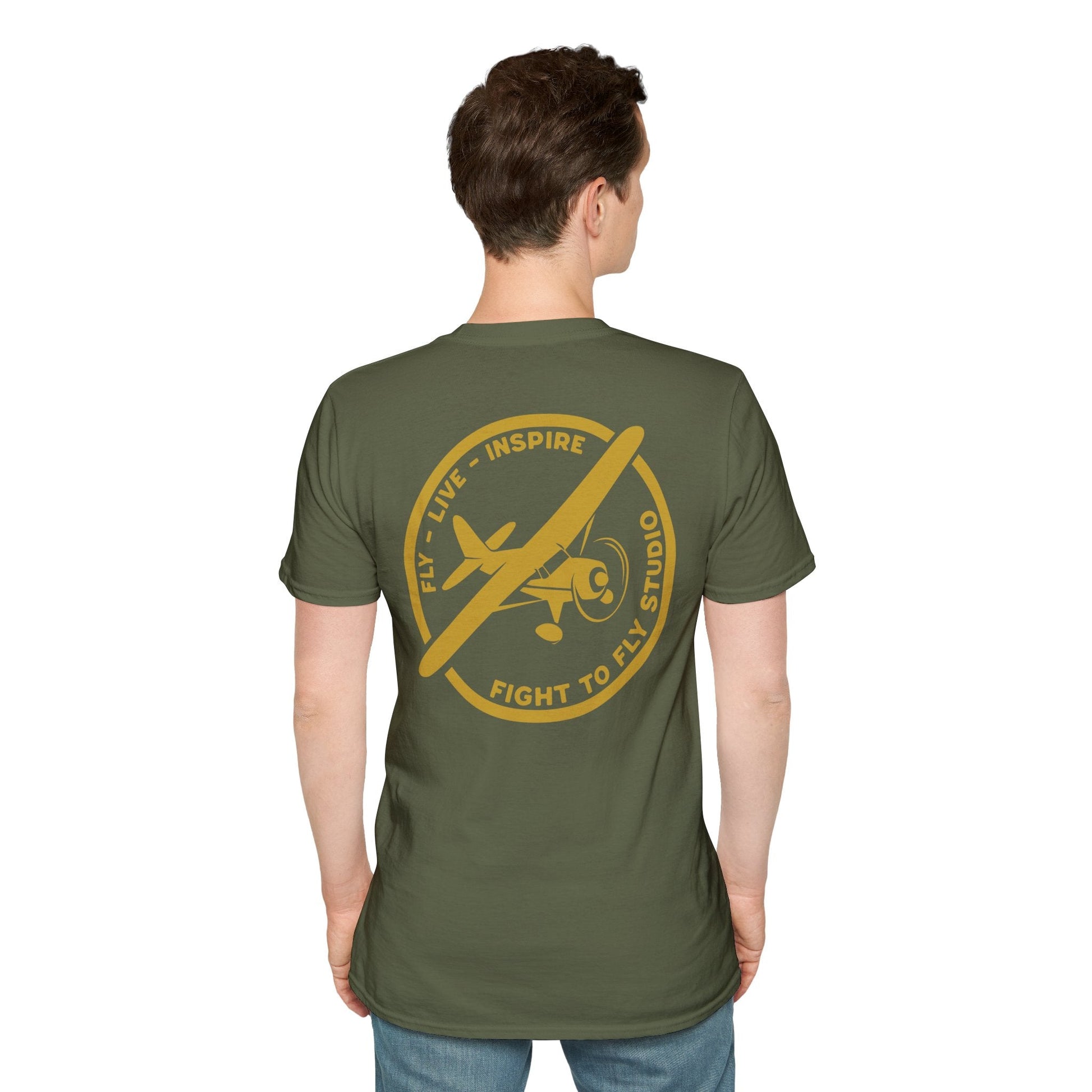 P-39 Airacobra Premium T-Shirt – WWII Fighter Full Graphic Aviation Tee - Pilot gifts - warbird t-shirt