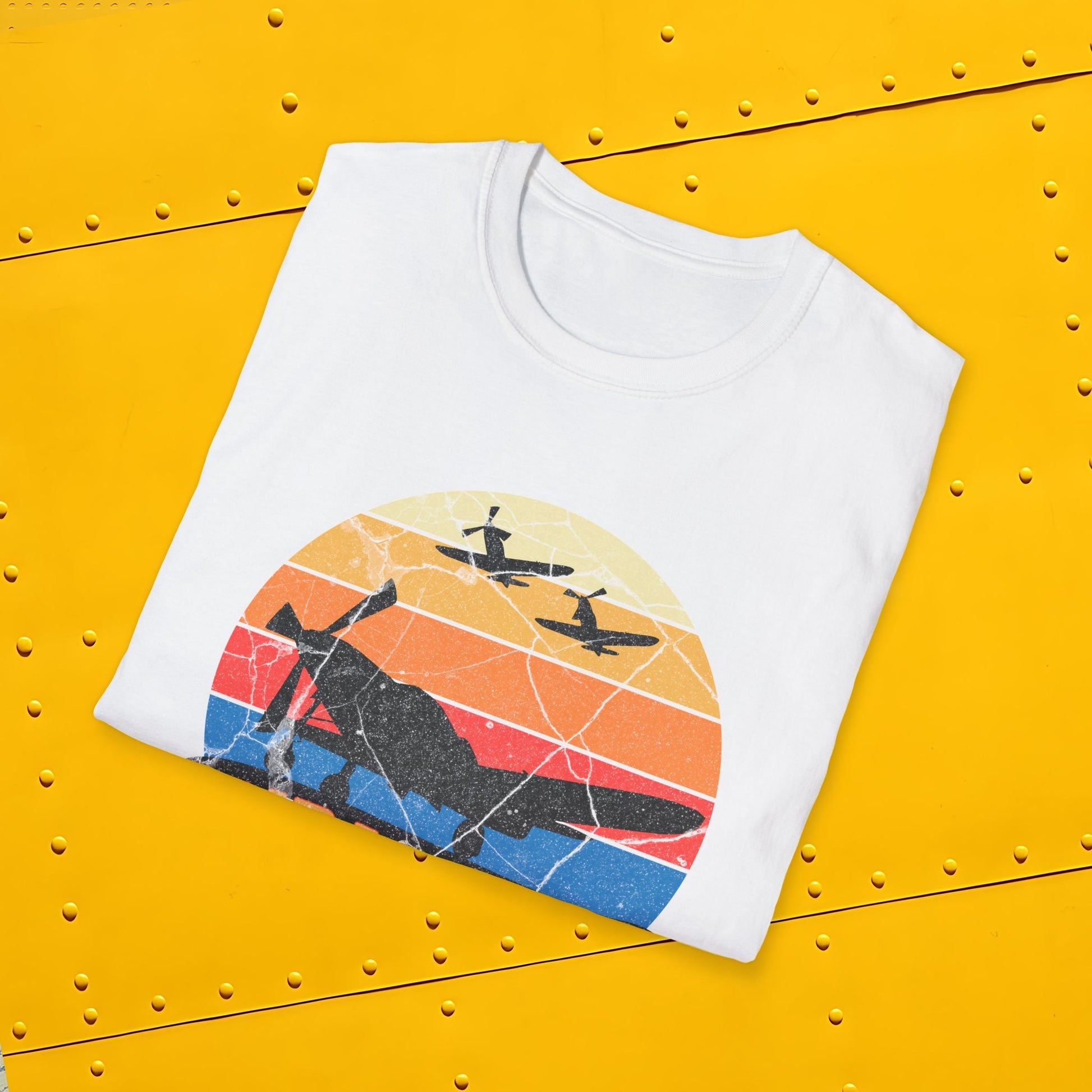 P-39 Airacobra Premium T-Shirt – WWII Fighter Full Graphic Aviation Tee - Pilot gifts - warbird t-shirt