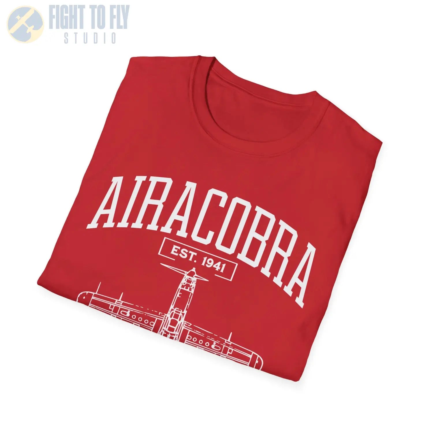 P-39 Airacobra - T-Shirt - Pilot gifts - WWII warbird t-shirt