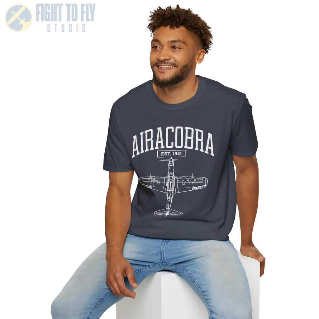 P-39 Airacobra - T-Shirt - Pilot gifts - WWII warbird t-shirt
