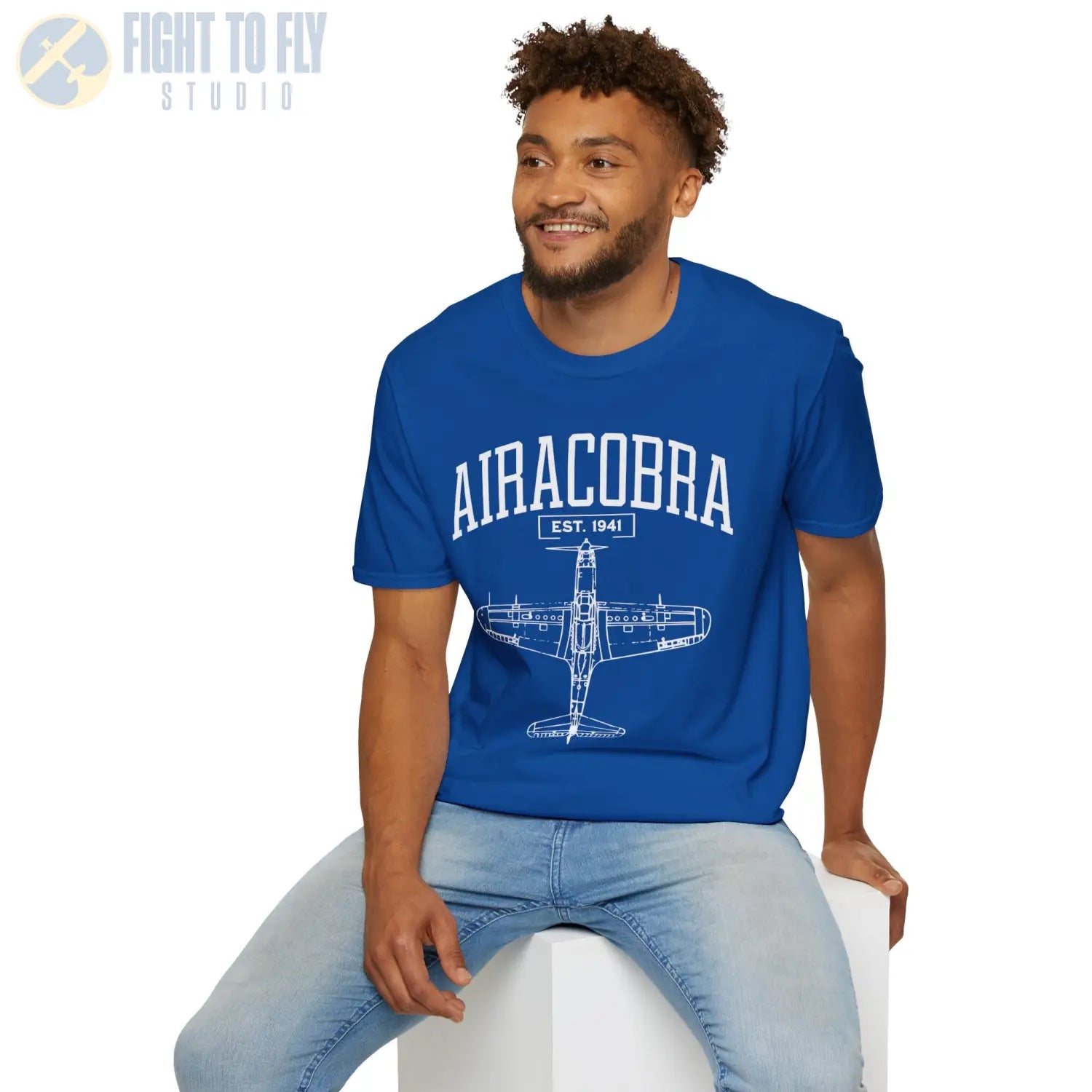 P-39 Airacobra - T-Shirt - Pilot gifts - WWII warbird t-shirt