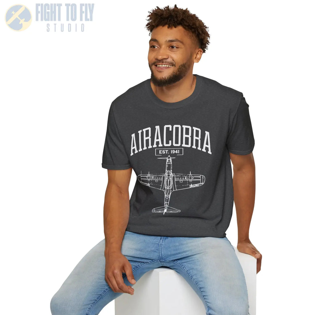 P-39 Airacobra - T-Shirt - Pilot gifts - WWII warbird t-shirt