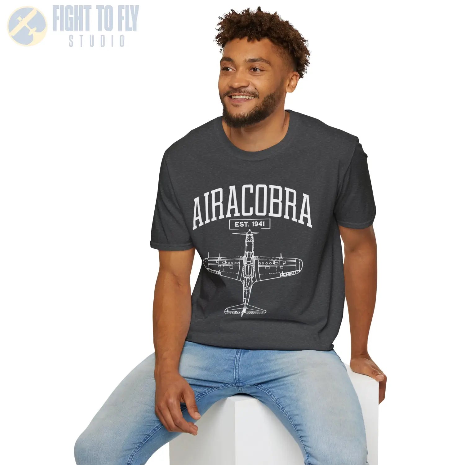 P-39 Airacobra - T-Shirt - Pilot gifts - WWII warbird t-shirt