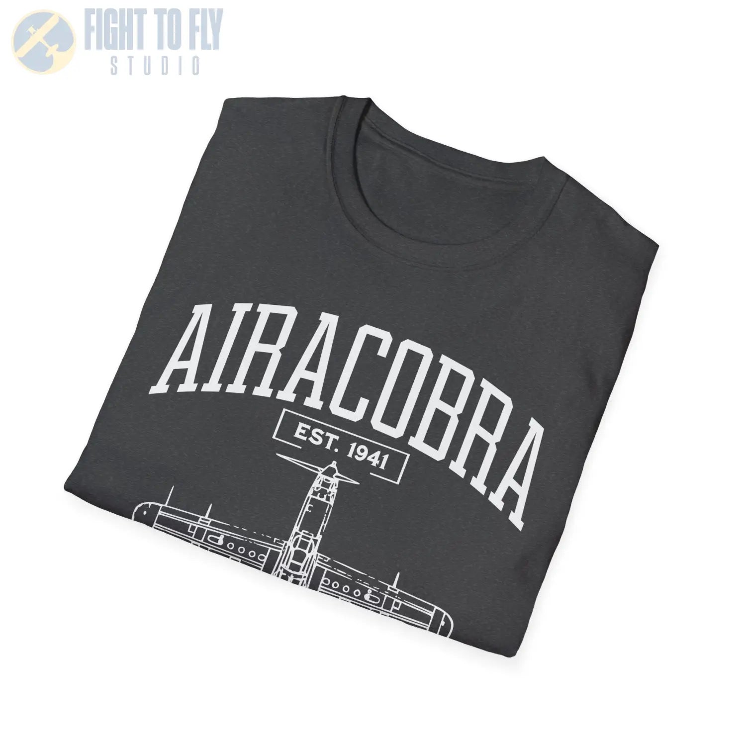 P-39 Airacobra - T-Shirt - Pilot gifts - WWII warbird t-shirt
