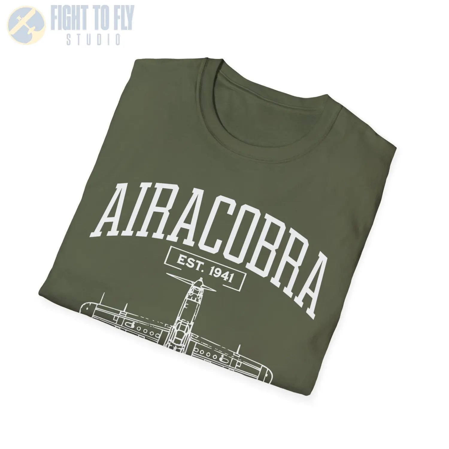 P-39 Airacobra - T-Shirt - Pilot gifts - WWII warbird t-shirt