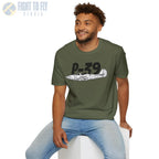 P-39 Airacobra Side Profile T-Shirt - Pilot gifts - WWII warbird t-shirt