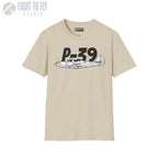 P-39 Airacobra Side Profile T-Shirt - Pilot gifts - WWII warbird t-shirt