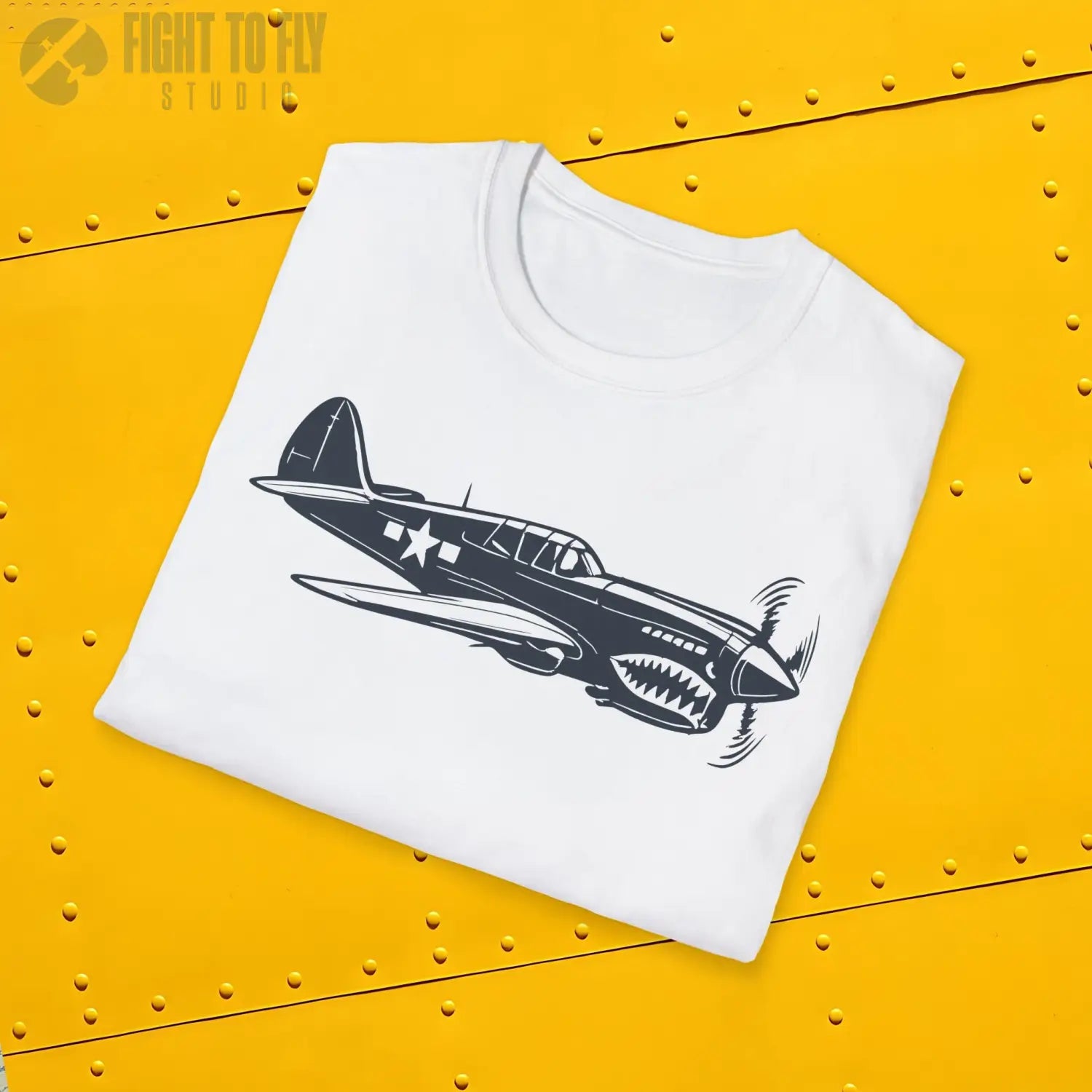 Curtiss P-40 Warhawk Premium T-Shirt - Pilot gifts - WWII warbird t-shirt