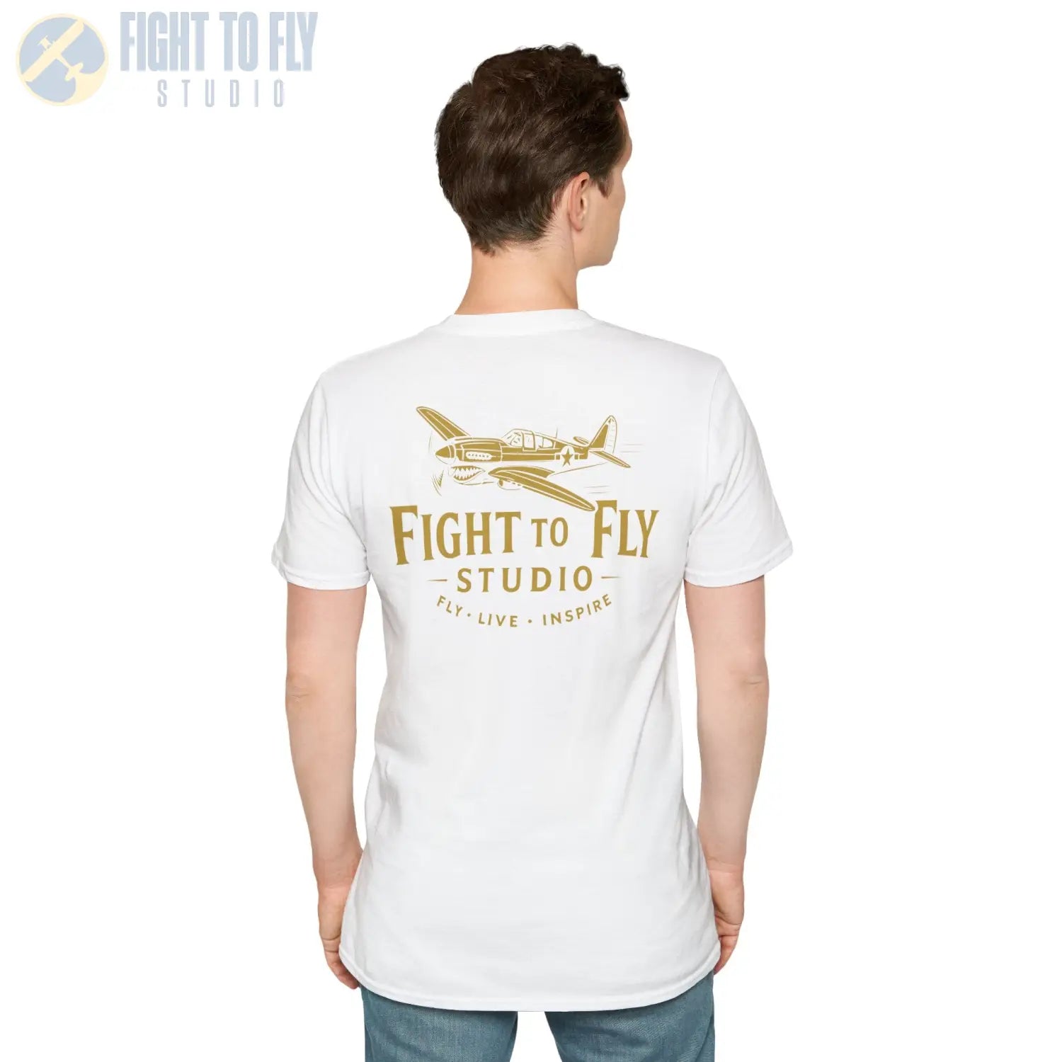 Curtiss P-40 Warhawk Premium T-Shirt - Pilot gifts - WWII warbird t-shirt