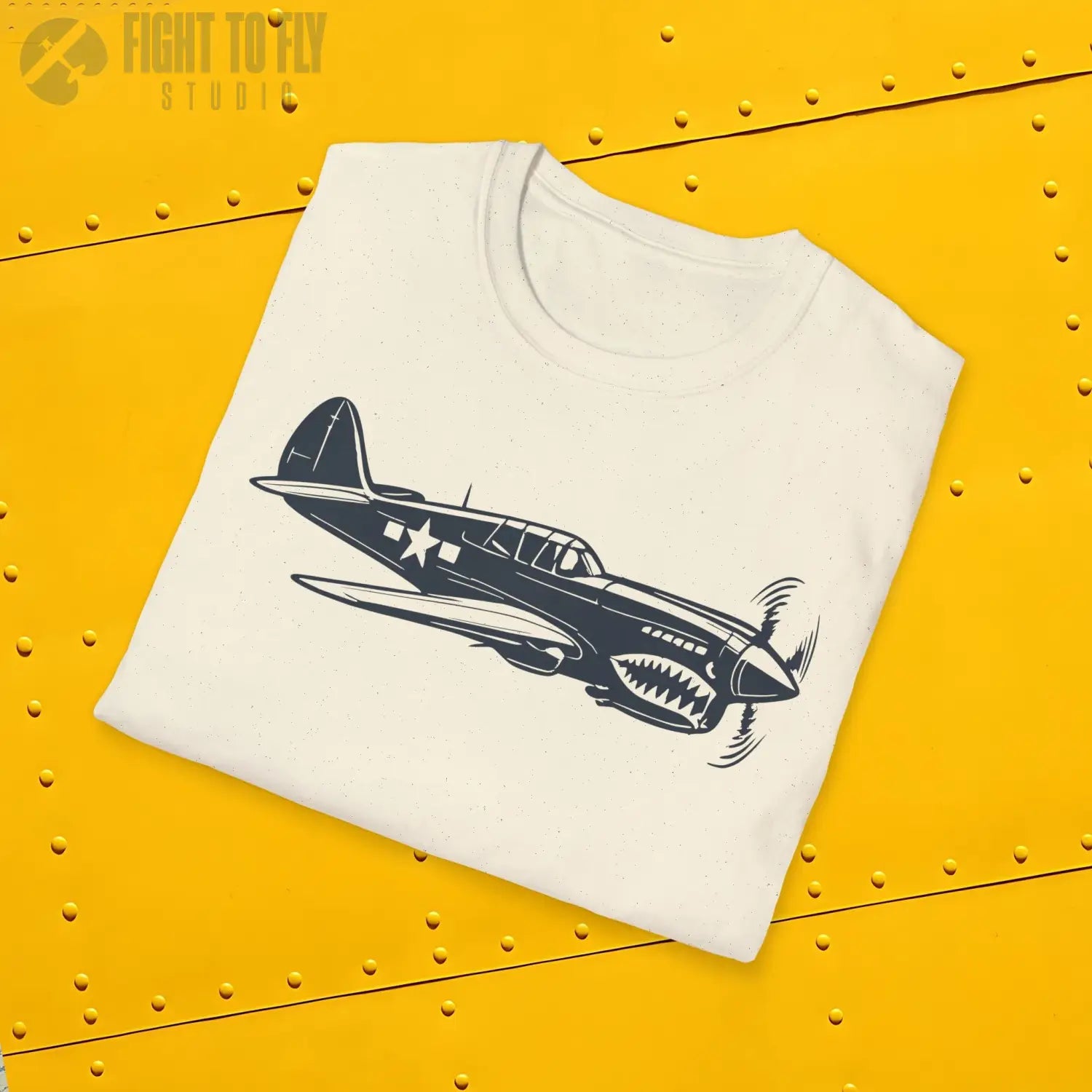 Curtiss P-40 Warhawk Premium T-Shirt - Pilot gifts - WWII warbird t-shirt