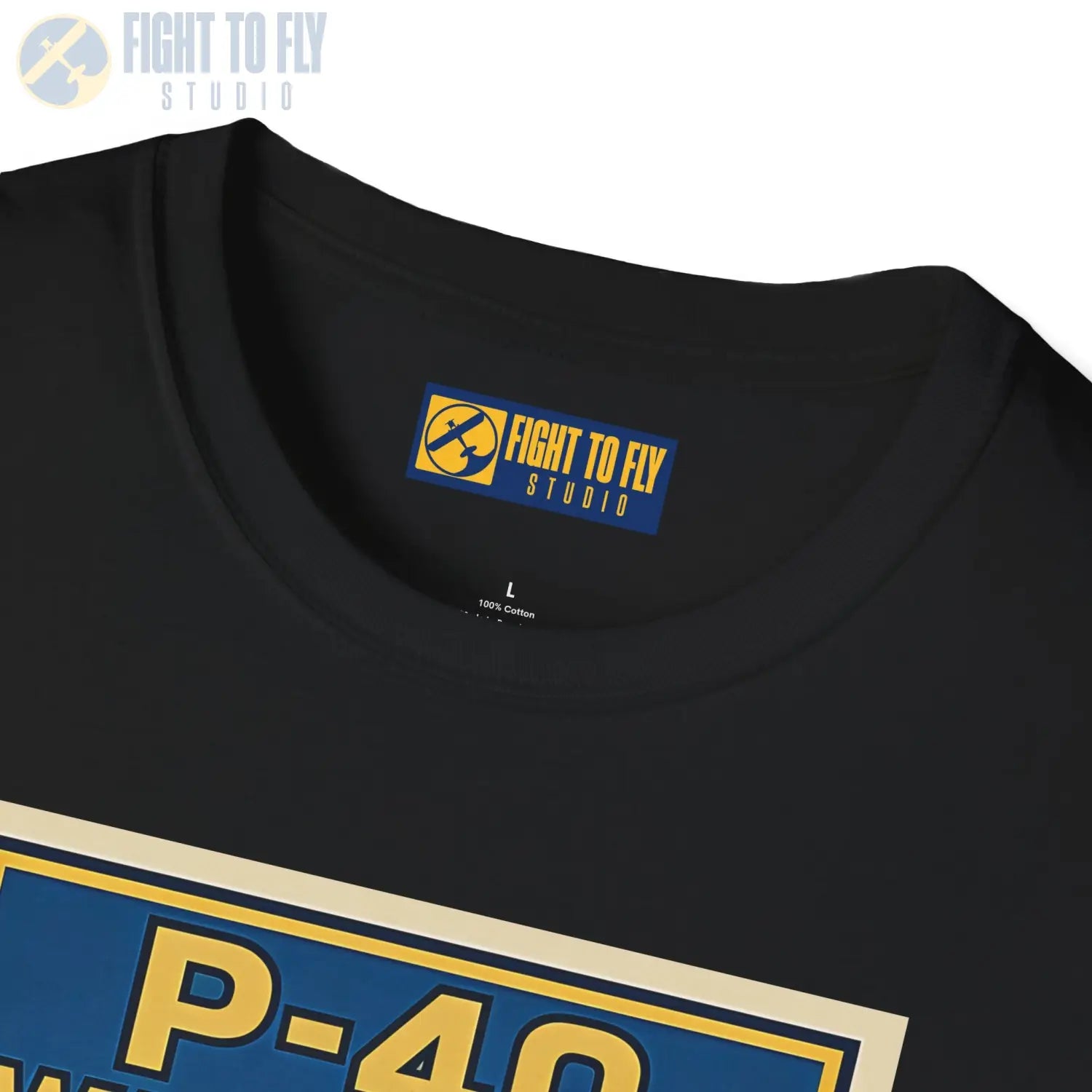 P-40 Premium Full Graphic T-Shirt - Pilot gifts - WWII warbird t-shirt