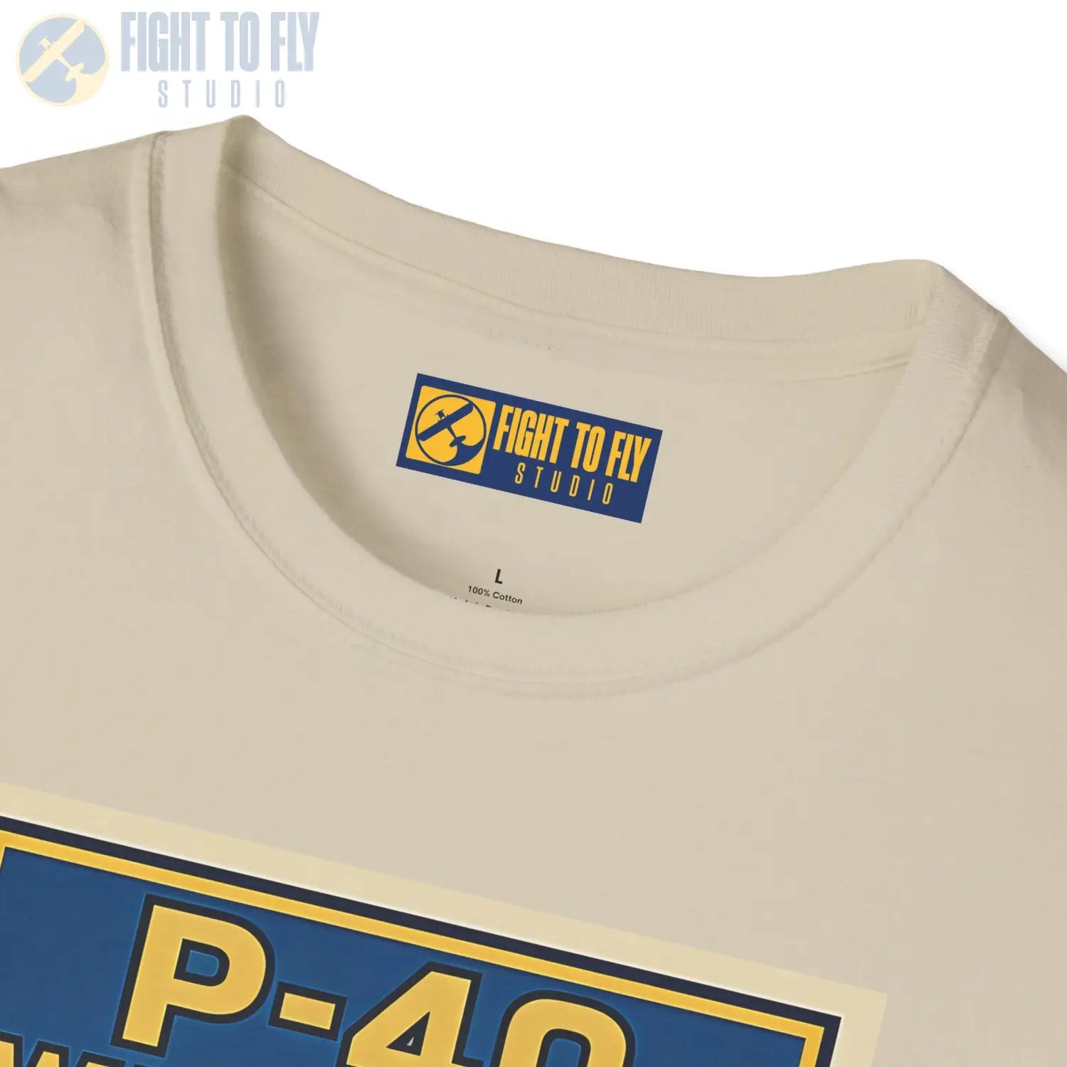 P-40 Premium Full Graphic T-Shirt - Pilot gifts - WWII warbird t-shirt