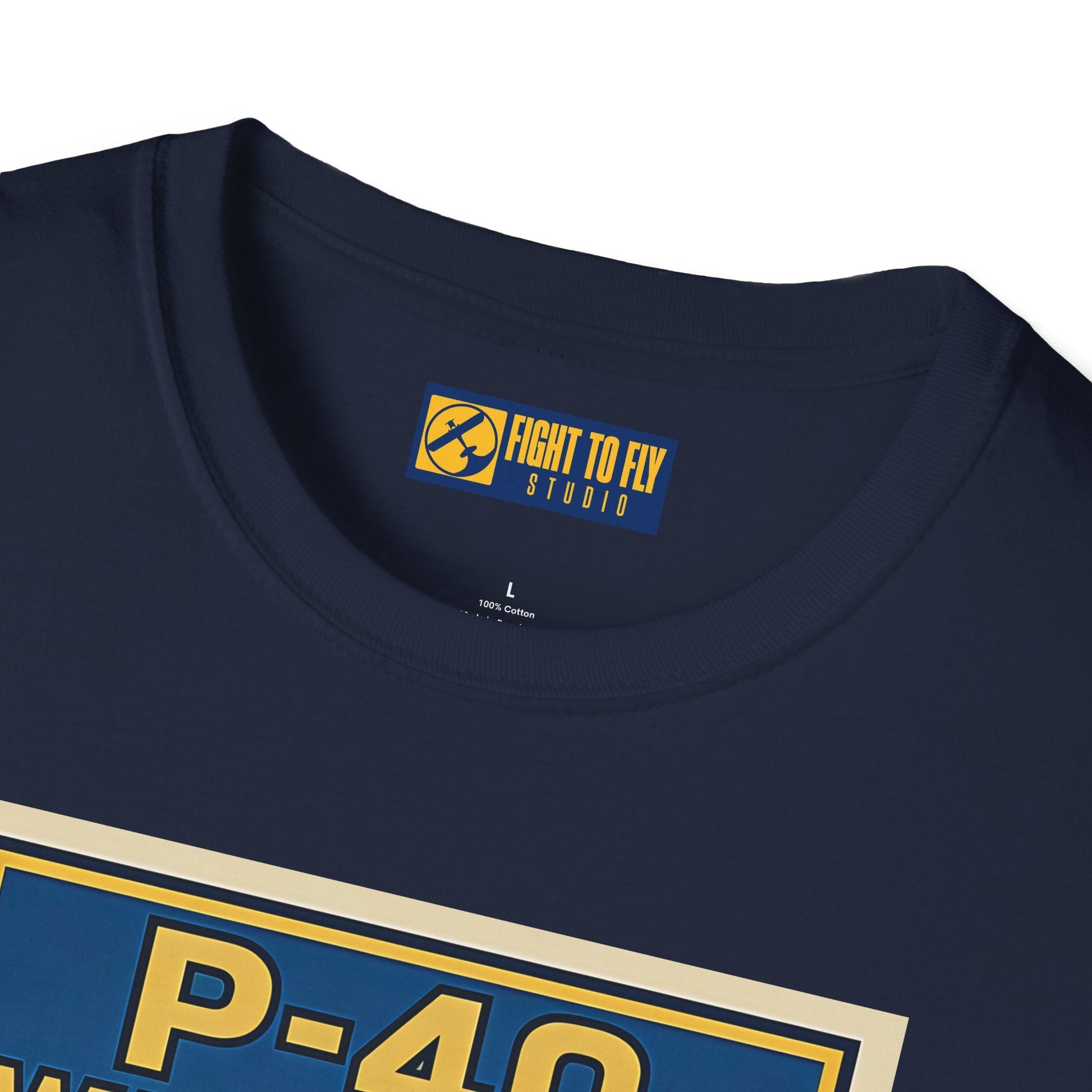 P-40 Premium T-Shirt – Iconic WWII Fighter Full Graphic Aviation Tee - Pilot gifts - warbird t-shirt