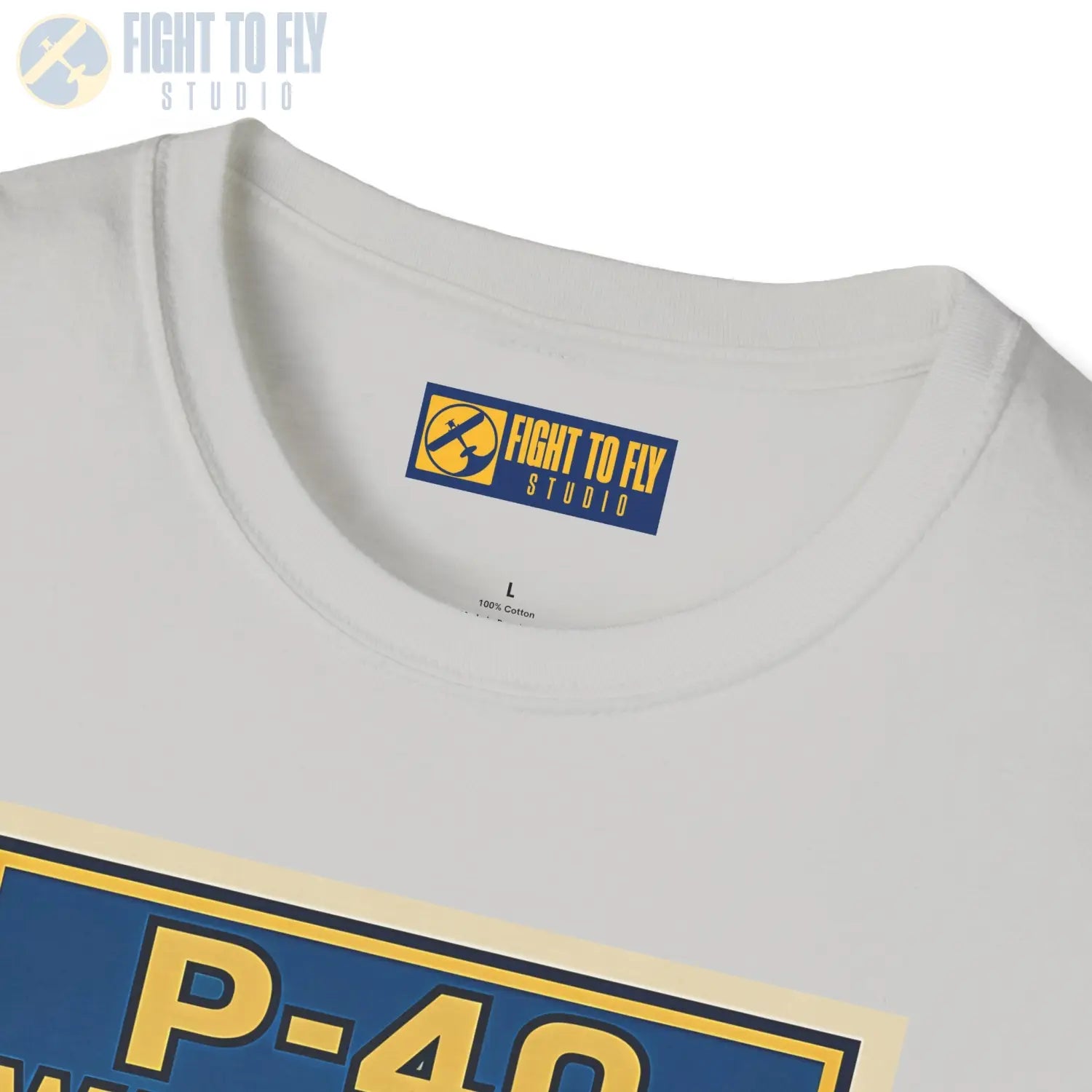 P-40 Premium Full Graphic T-Shirt - Pilot gifts - WWII warbird t-shirt