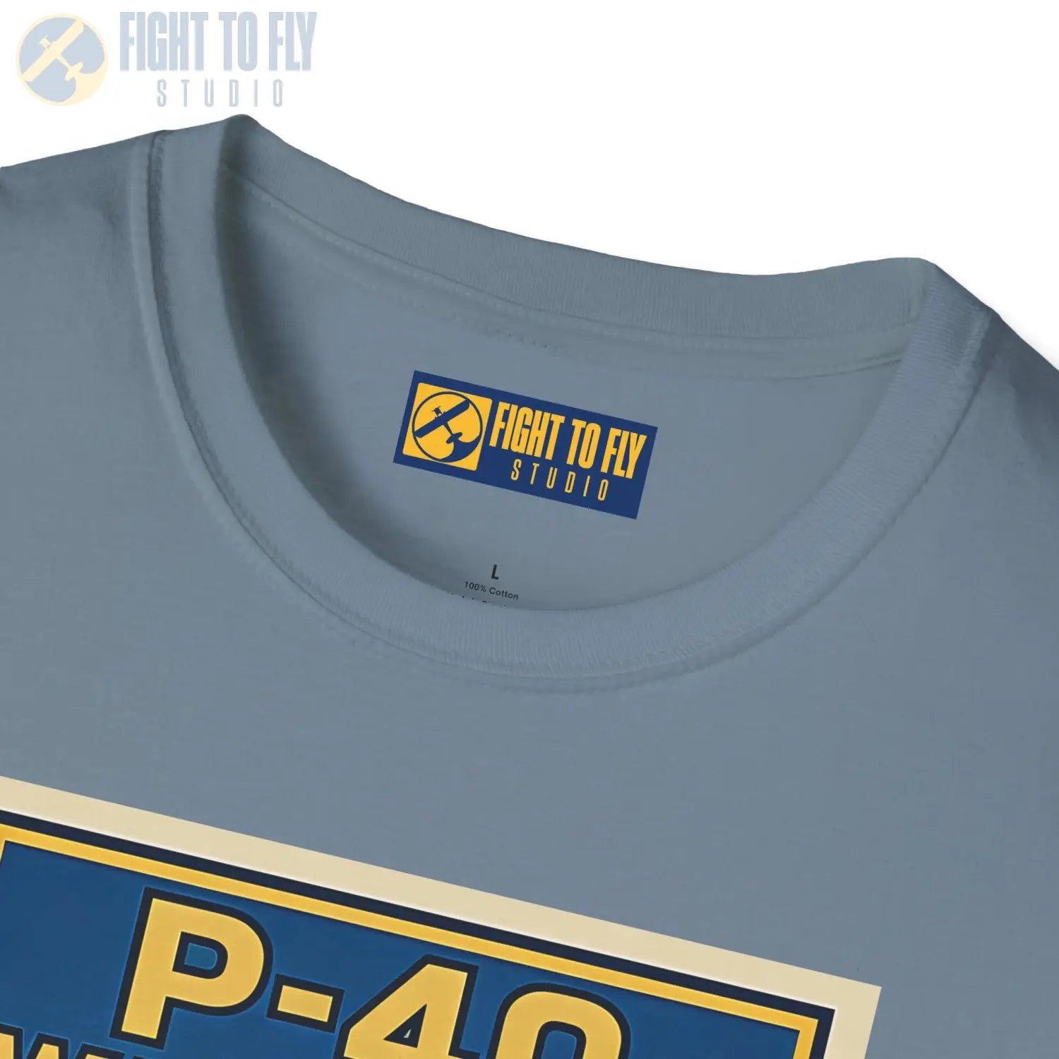 P-40 Premium Full Graphic T-Shirt - Pilot gifts - WWII warbird t-shirt