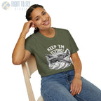 P-40 “Keep ’Em Flying!” - T-Shirt - Pilot gifts - WWII warbird t-shirt