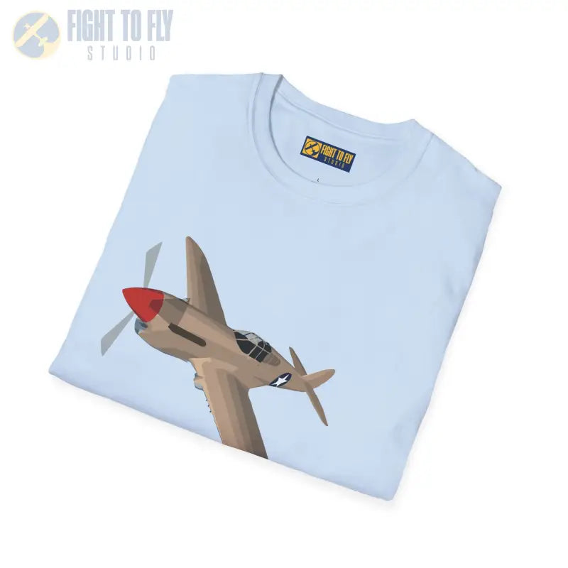 P-40 – Sharkmouth Legend T-Shirt - Pilot gifts - WWII warbird t-shirt