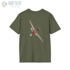 P-40 – Sharkmouth Legend T-Shirt - Pilot gifts - WWII warbird t-shirt