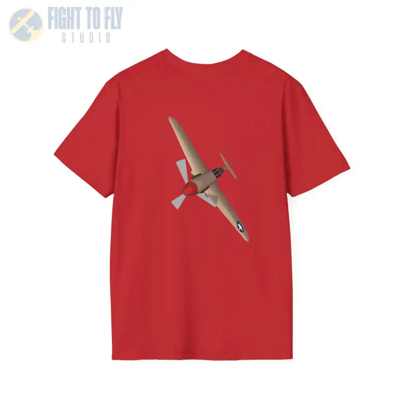 P-40 – Sharkmouth Legend T-Shirt - Pilot gifts - WWII warbird t-shirt