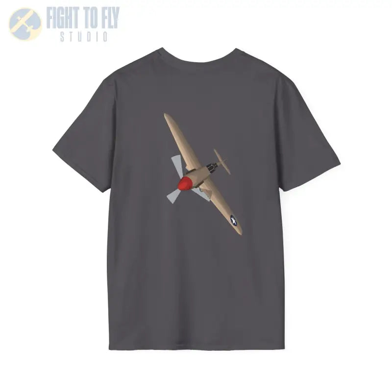 P-40 – Sharkmouth Legend T-Shirt - Pilot gifts - WWII warbird t-shirt