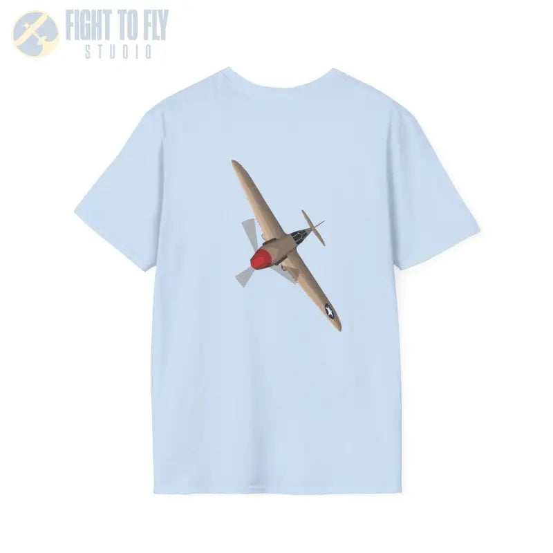 P-40 – Sharkmouth Legend T-Shirt - Pilot gifts - WWII warbird t-shirt