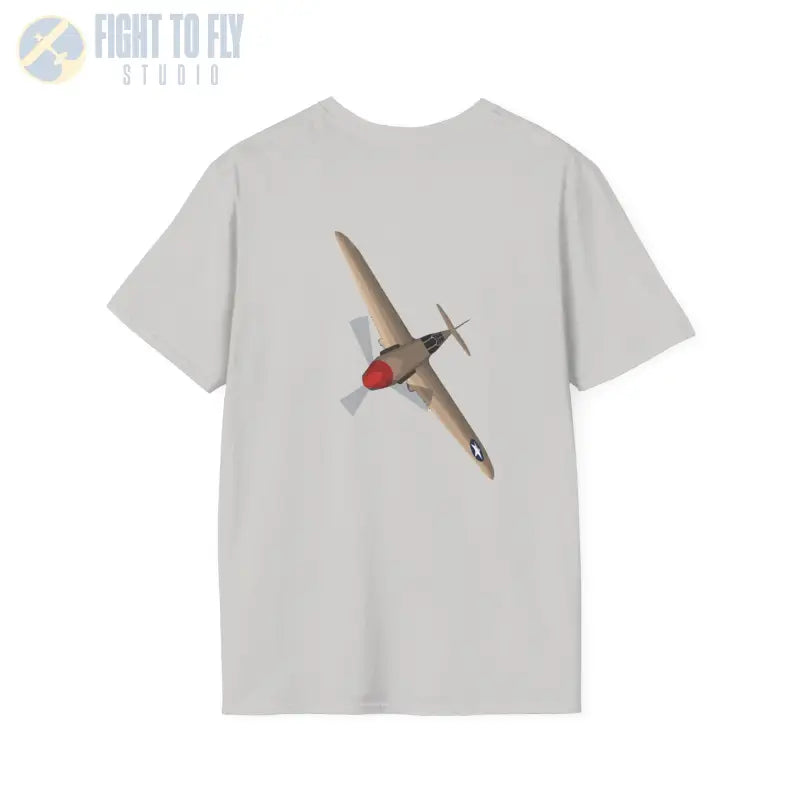 P-40 – Sharkmouth Legend T-Shirt - Pilot gifts - WWII warbird t-shirt
