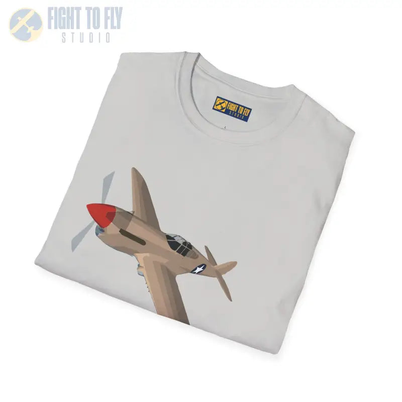 P-40 – Sharkmouth Legend T-Shirt - Pilot gifts - WWII warbird t-shirt